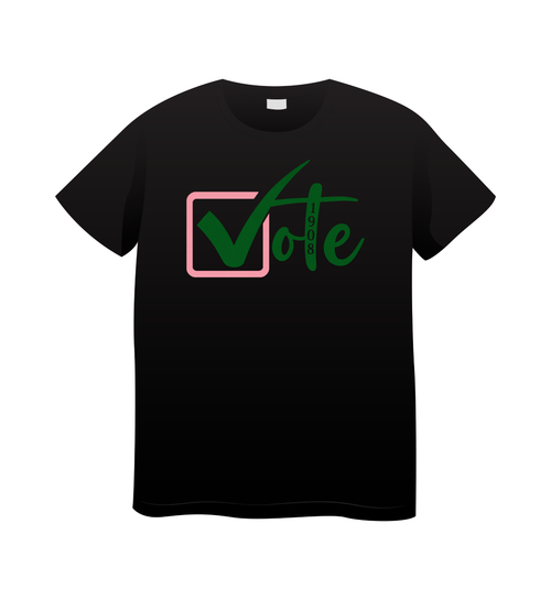 AKA 1908 My Year My Vote T-Shirt