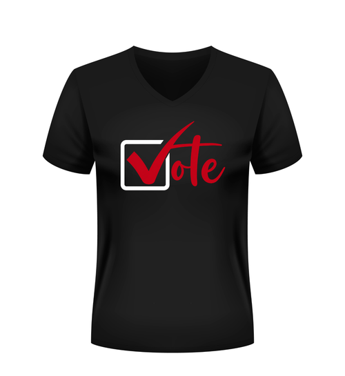 MY VOTE MATTERS Vote T-Shirt (V-Neck)
