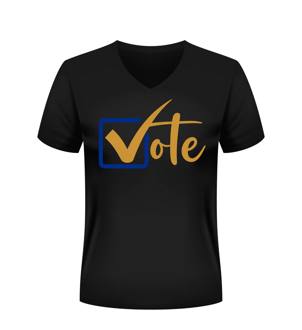 MY VOTE MATTERS Vote T-Shirt (V-Neck)